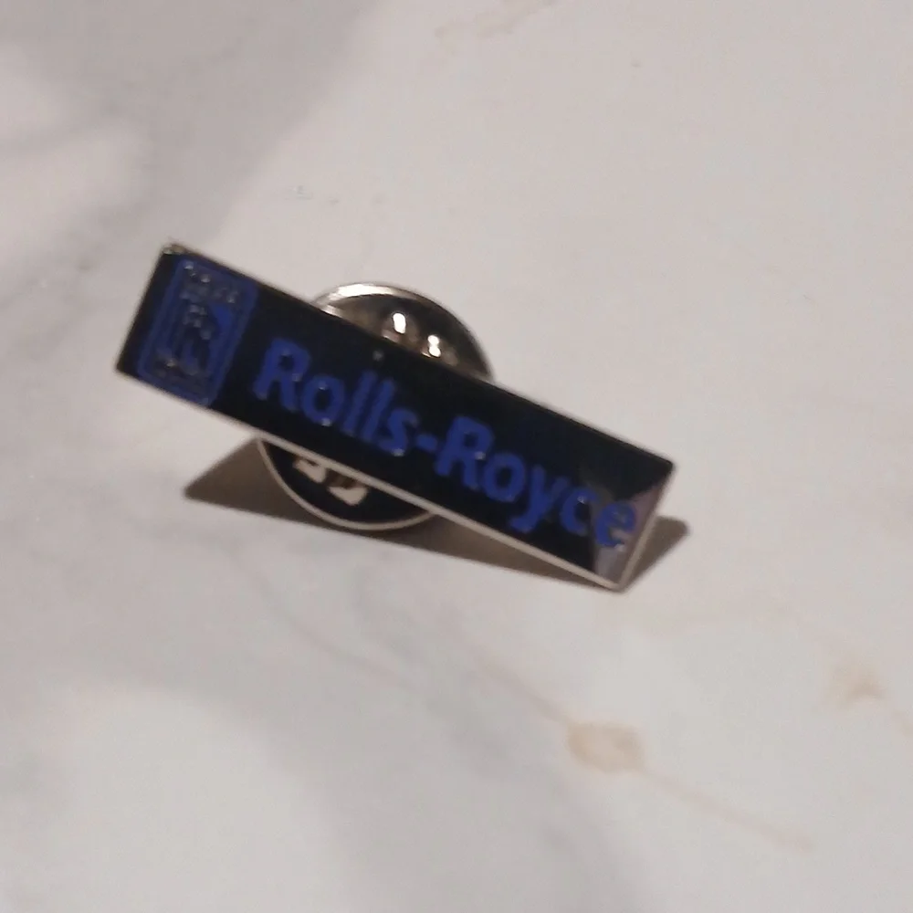 Rolls Royce Lapel Pin Tie Tack Vintage New